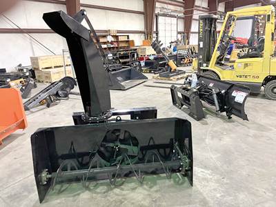New 60 Inch Skid Steer Snowblower. Located In Greeley, Co And SELLInG DURInG