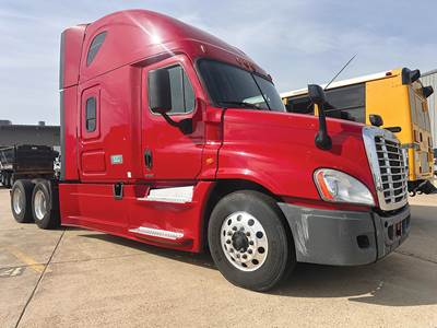 Freightliner Cascadia 125 Sleeper Semi Truck - 72" Raised Roof, Detroit 455HP