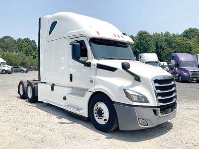 Freightliner Cascadia 126 Sleeper Semi Truck - 72" Raised Roof, Detroit 455HP