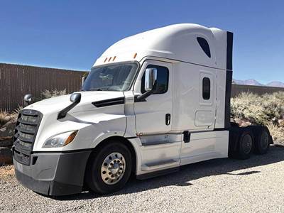 Freightliner Cascadia 126 Sleeper Semi Truck - 72" Raised Roof, Detroit 505HP