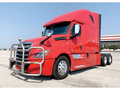 Freightliner Cascadia 126 Sleeper Semi Truck - 72" Raised Roof, Detroit 505HP