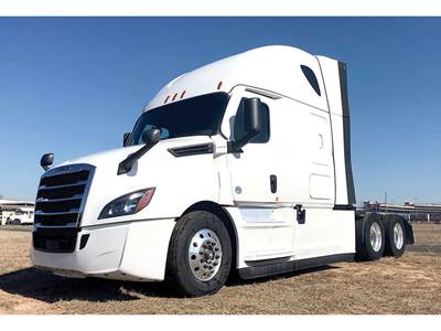 Freightliner Cascadia 126 Sleeper Semi Truck - 72" Raised Roof, Detroit 505HP