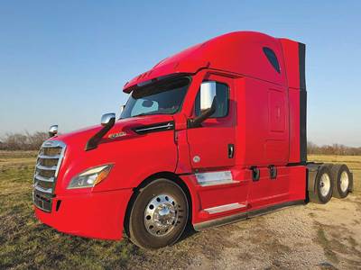 Freightliner Cascadia 126 Sleeper Semi Truck - 72" Raised Roof, Detroit 505HP