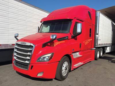 Freightliner Cascadia 126 Sleeper Semi Truck - 72" Raised Roof, Detroit 450HP