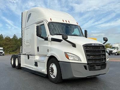 Freightliner Cascadia 126 Sleeper Semi Truck - 72" Raised Roof, Detroit 455HP