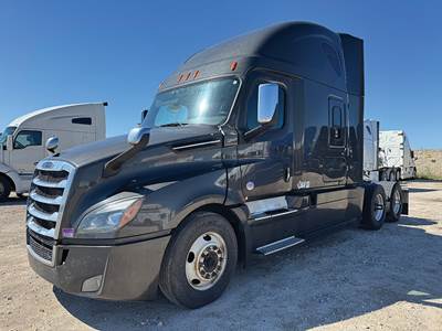 Freightliner Cascadia 126 Sleeper Semi Truck - 72" Raised Roof, Detroit 505HP