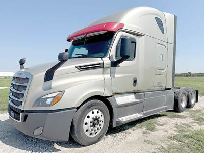 Freightliner Cascadia 126 Sleeper Semi Truck - 72" Raised Roof, Detroit 455HP