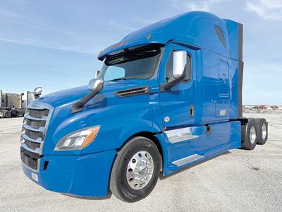 Freightliner Cascadia 126 Sleeper Semi Truck - 72" Raised Roof, Detroit 505HP