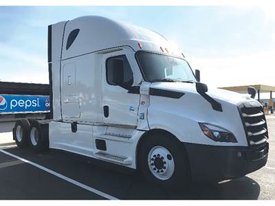 Freightliner Cascadia 126 Sleeper Semi Truck - 72" Raised Roof, Detroit 455HP