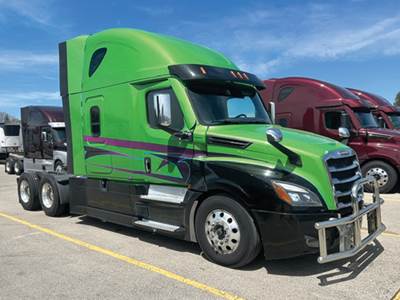 Freightliner Cascadia 126 Sleeper Semi Truck - 72" Raised Roof, Detroit 505HP