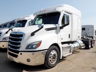 Freightliner Cascadia 126 Sleeper Semi Truck - 72" Mid-Roof Xt, Detroit 505HP