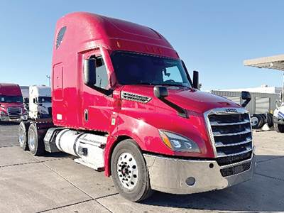 Freightliner Cascadia 126 Sleeper Semi Truck - 72" Raised Roof, Detroit 455HP