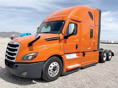 Freightliner Cascadia 126 Sleeper Semi Truck - 72" Raised Roof, Detroit 505HP