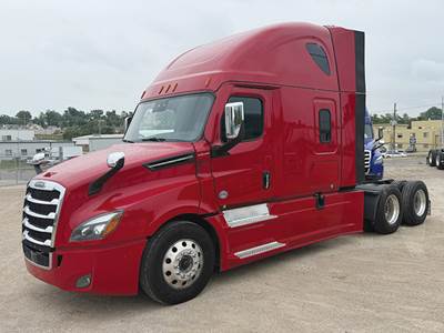 Freightliner Cascadia 126 Sleeper Semi Truck - 72" Raised Roof, Detroit 455HP