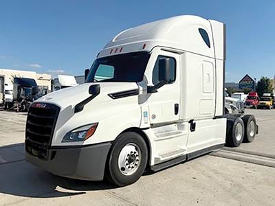 Freightliner Cascadia 126 Sleeper Semi Truck - 72" Raised Roof, Detroit 455HP