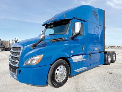 Freightliner Cascadia 126 Sleeper Semi Truck - 72" Raised Roof, Detroit 505HP