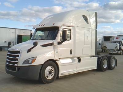 Freightliner Cascadia 126 Sleeper Semi Truck - 72" Raised Roof, Detroit 455HP