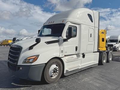 Freightliner Cascadia 126 Sleeper Semi Truck - 72" Raised Roof, Detroit 455HP