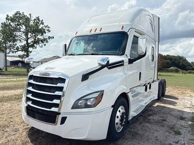 Freightliner Cascadia 126 Sleeper Semi Truck - 72" Raised Roof, Detroit 455HP