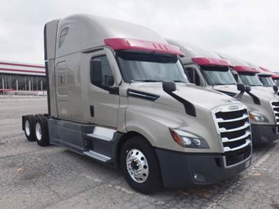 Freightliner Cascadia 126 Sleeper Semi Truck - 72" Raised Roof, Detroit 455HP