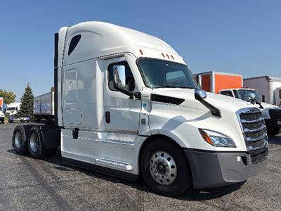 Freightliner Cascadia 126 Sleeper Semi Truck - 72" Raised Roof, Detroit 455HP