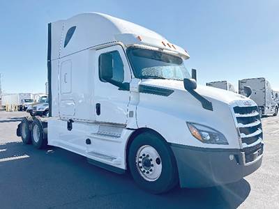Freightliner Cascadia 126 Sleeper Semi Truck - 72" Raised Roof, Detroit 455HP