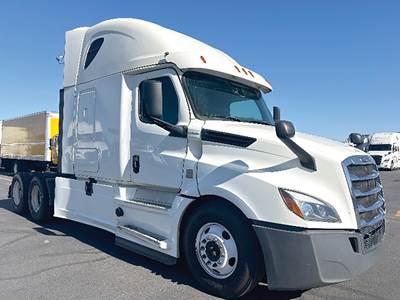 Freightliner Cascadia 126 Sleeper Semi Truck - 72" Raised Roof, Detroit 455HP
