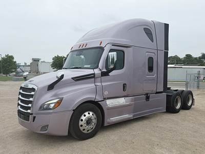 Freightliner Cascadia 126 Sleeper Semi Truck - 72" Raised Roof, Detroit 455HP