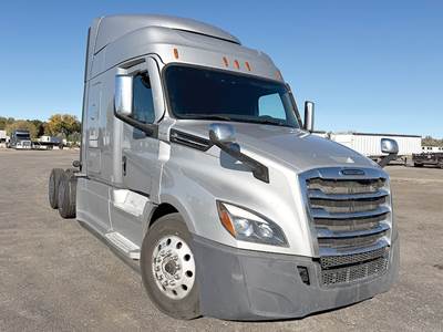 Freightliner Cascadia 126 Sleeper Semi Truck - 72" Mid-Roof Xt, Detroit 455HP