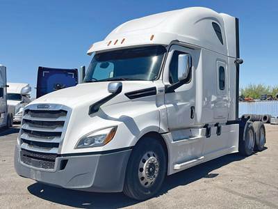 Freightliner Cascadia 126 Sleeper Semi Truck - 72" Raised Roof, Detroit 400HP