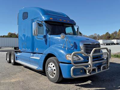 Freightliner Columbia 120 Sleeper Semi Truck - 70" Raised Roof, Detroit 470HP