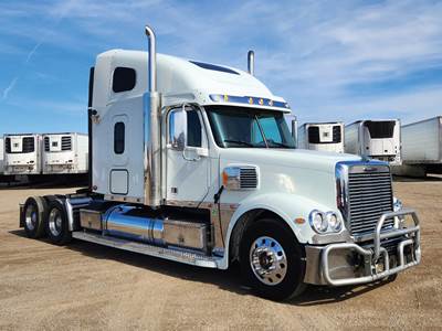 Freightliner Coronado Sleeper Semi Truck - 70" Raised Roof, Detroit 600HP