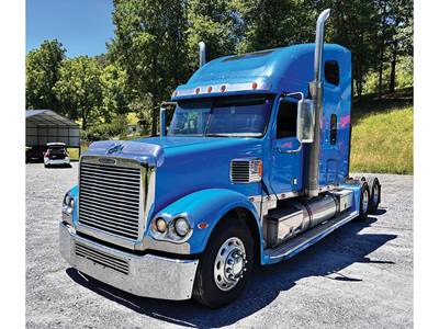 Freightliner Coronado Sleeper Semi Truck - 70" Raised Roof, Detroit 500HP