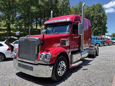 Freightliner Coronado Sleeper Semi Truck - 70" Mid-Roof Xt, Detroit 500HP