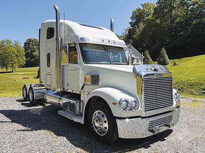 Freightliner Coronado Sleeper Semi Truck - 70" Raised Roof, Detroit 500HP