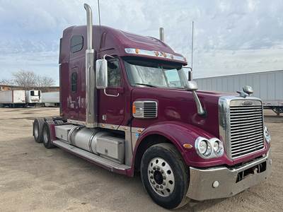 Freightliner Coronado Sleeper Semi Truck - 70" Raised Roof, Detroit 505HP