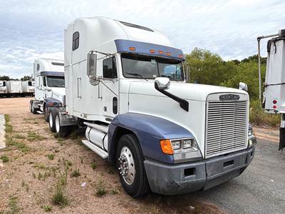 Freightliner FLD120 Sleeper Semi Truck - 70" Raised Roof, Detroit 425HP
