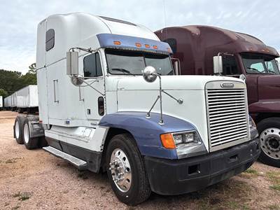 Freightliner FLD120 Sleeper Semi Truck - 70" Raised Roof, Detroit 425HP