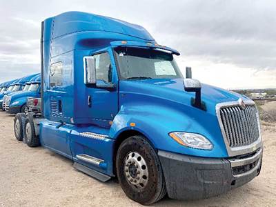 International LT625 Sleeper Semi Truck - 73" Hi-Rise, Cummins 400HP