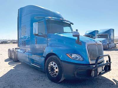 International LT625 Sleeper Semi Truck - 73" Hi-Rise, Cummins 400HP