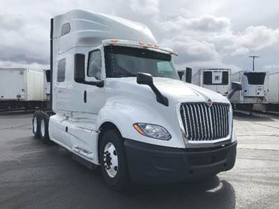 International LT625 Sleeper Semi Truck - 73" Sky-Rise, Cummins 450HP