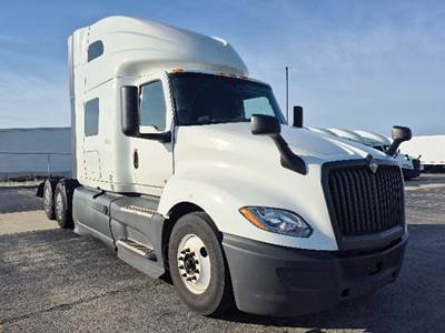 International LT625 Sleeper Semi Truck - 73" Sky-Rise, Cummins 450HP