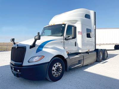 International LT625 Sleeper Semi Truck - 73" Sky-Rise, Cummins 400HP