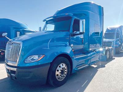 International LT625 Sleeper Semi Truck - 73" Hi-Rise, Cummins 400HP