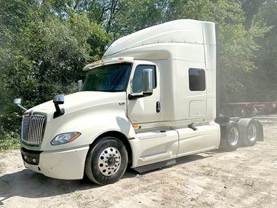 International LT625 Sleeper Semi Truck - 73" Hi-Rise, 450HP