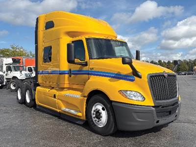 International LT625 Sleeper Semi Truck - 73" Sky-Rise, Cummins 450HP