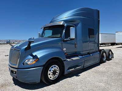 International LT625 Sleeper Semi Truck - 73" Hi-Rise, Cummins 450HP