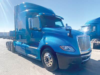 International LT625 Sleeper Semi Truck - 73" Hi-Rise, Cummins 400HP