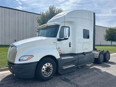 International LT625 Sleeper Semi Truck - 73" Hi-Rise, 450HP