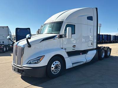 Kenworth T680 Sleeper Semi Truck - 76" High-Roof, Cummins 500HP